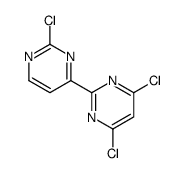 4,6-dichloro-2-(2-chloropyrimidin-4-yl)pyrimidine Structure