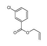 prop-2-enyl 3-chlorobenzoate结构式