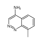 8-methylcinnolin-4-amine Structure