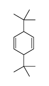 3,6-ditert-butylcyclohexa-1,4-diene Structure