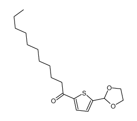 DECYL 5-(1,3-DIOXOLAN-2-YL)-2-THIENYL KETONE结构式