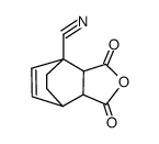 1-Cyanbicyclo(2.2.2)oct-5-en-2,3-dicarbonsaeureanhydrid结构式