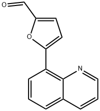 5-(quinolin-8-yl)furan-2-carbaldehyde Structure