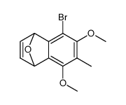 5-bromo-6,8-dimethoxy-7-methyl-1,4-dihydro-1,4-epoxynaphthalene Structure
