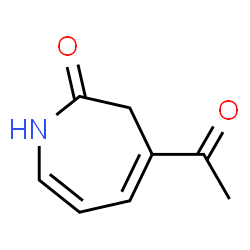 2H-Azepin-2-one, 4-acetyl-1,3-dihydro- (9CI) structure