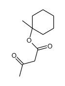 (1-methylcyclohexyl) 3-oxobutanoate结构式