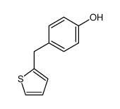 4-(2-thienylmethyl)phenol Structure