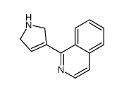 1-(2,5-dihydro-1H-pyrrol-3-yl)isoquinoline结构式