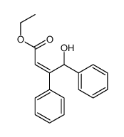 ethyl 4-hydroxy-3,4-diphenylbut-2-enoate结构式