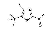 1-(5-tert-Butyl-4-methyl-thiazol-2-yl)-ethanone Structure