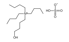 tetrabutyl(4-hydroxy)ammonium hydrogen sulphate structure