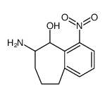 5H-Benzocyclohepten-5-ol, 6-amino-6,7,8,9-tetrahydro-4-nitro结构式