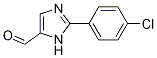 2-(4-Chloro-phenyl)-3H-iMidazole-4-carbaldehyde结构式