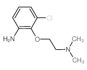 3-chloro-2-[2-(dimethylamino)ethoxy]aniline Structure