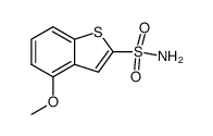 4-methoxybenzothiophene-2-sulfonamide Structure