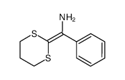 α-(1,3-dithian-2-ylidene)benzylamine结构式