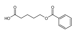 5-(benzoyloxy)pentanoic acid Structure