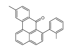 7-Oxo-10-methyl-6-o-tolyl-7H-benz(de)anthracen结构式