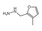 (3-methylfuran-2-yl)methylhydrazine结构式