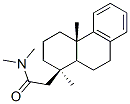 Podocarpa-8,11,13-triene-15-carboxamide, N,N-dimethyl-, (+-)-结构式