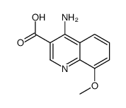 4-amino-8-methoxyquinoline-3-carboxylic acid picture