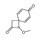 1-methoxy-1-azaspiro[3.5]nona-5,8-diene-2,7-dione结构式