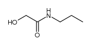 glycolic acid proylamide Structure