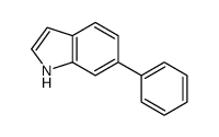 6-Phenyl-1H-indole结构式