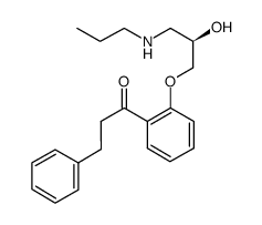 (R)-普罗帕酮结构式