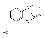 4-methyl-1,2-dihydroimidazo[1,2-a]benzimidazole,hydrochloride结构式