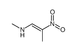 N-methyl-2-nitroprop-1-en-1-amine Structure