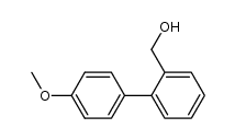 4-[2'-(hydroxymethyl)phenyl]anisole Structure