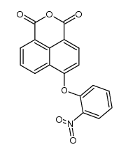 4-(2-Nitrophenoxy)-1,8-naphthalic anhydride Structure