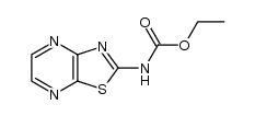 2-ethoxycarbonylaminothiazolo/4,5-b/pyrazine结构式