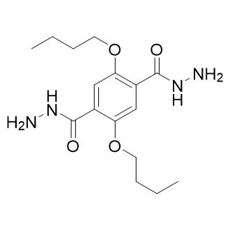 2,5-Dibutoxyterephthalohydrazide Structure