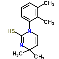 1-(2,3-Dimethylphenyl)-4,4-dimethyl-3,4-dihydro-2(1H)-pyrimidinethione Structure