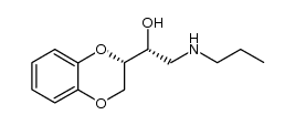 (R)-1-((S)-2,3-dihydrobenzo[b][1,4]dioxin-2-yl)-2-(propylamino)ethanol Structure