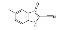 1H-Benzimidazole-2-carbonitrile,5-methyl-,3-oxide(9CI) picture