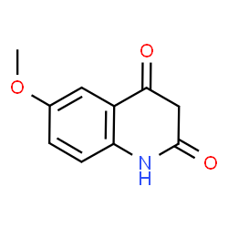 6-methoxy-2,4-quinolinediol结构式