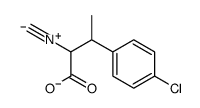 METHYL-2-ISOCYANO-3-(4-CHLORO-PHENYL)-PROPIONATE结构式