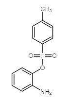 TOLUENE-4-SULFONIC ACID 2-AMINO-PHENYL ESTER结构式