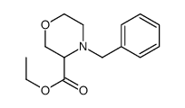 Ethyl 4-BenzylMorpholine-3-carboxylate Structure