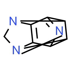 2H-1,3,4-Metheno-1a,3,5-triazacyclobuta[cd]pentalene(9CI) structure