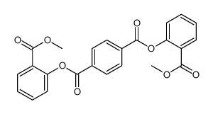 bis(2-methoxycarbonylphenyl) benzene-1,4-dicarboxylate Structure