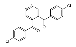 [5-(4-chlorobenzoyl)pyridazin-4-yl]-(4-chlorophenyl)methanone结构式