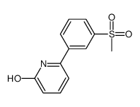 6-(3-methylsulfonylphenyl)-1H-pyridin-2-one Structure