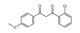 2-[2-Chlor-phenyl]-4-[4-methoxy-phenyl]-dioxol-(1,3) Structure