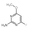 4-fluoro-6-methoxypyrimidin-2-amine Structure