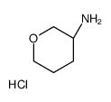 (R)-3-氨基四氢吡喃盐酸盐结构式