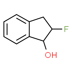 1H-Inden-1-ol,2-fluoro-2,3-dihydro-,trans-(9CI)结构式